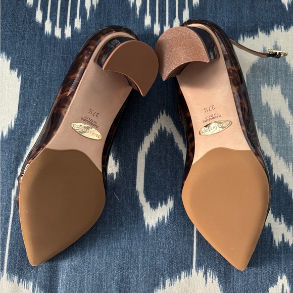 Sarah Flint Madison Perfect Block Heel 50mm Tortoise | Never Worn - Picture 4 of 5